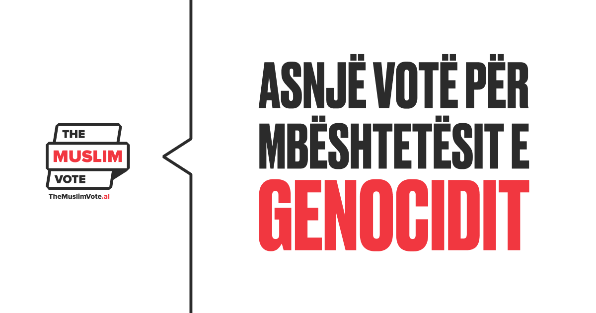 Asnjë Votë për Mbështetësit e Genocidit